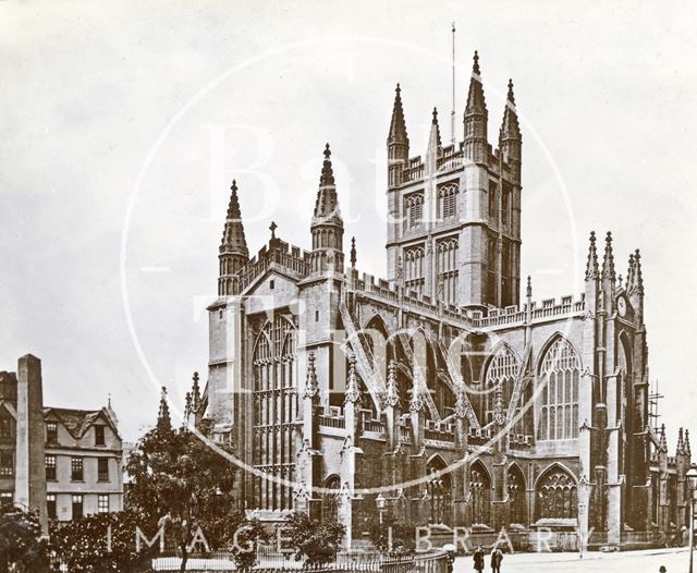 Bath Abbey from Orange Grove c.1880