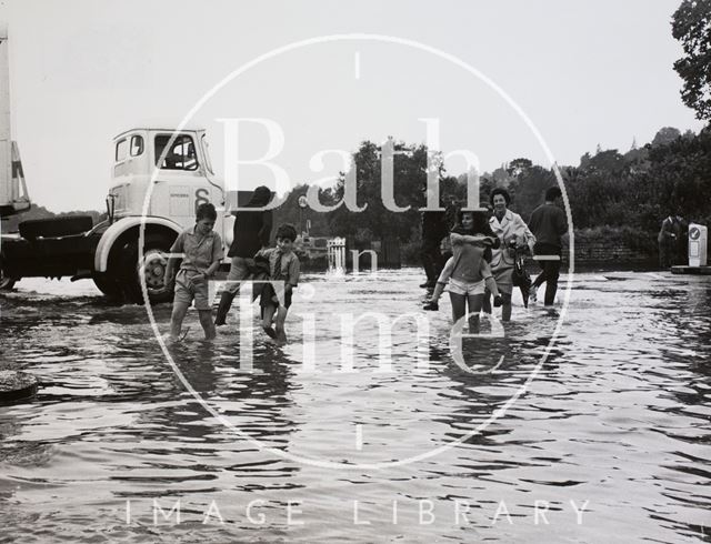 Floods, Fiveways, Batheaston 1968