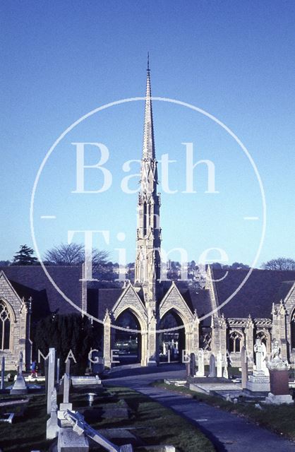 Lyncombe and Widcombe and St. James's Cemetery, Lower Bristol Road c.1978