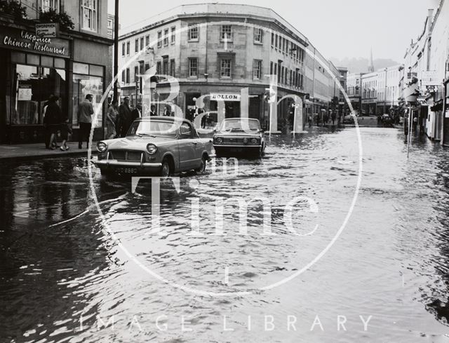 Floods, Southgate Street, Bath 1968