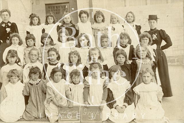 West Twerton Board School Group IV Girls, Bath c.1897