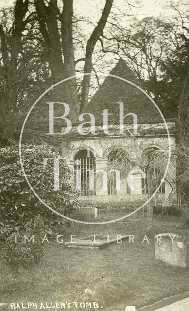 Ralph Allen's Tomb, Claverton c.1910