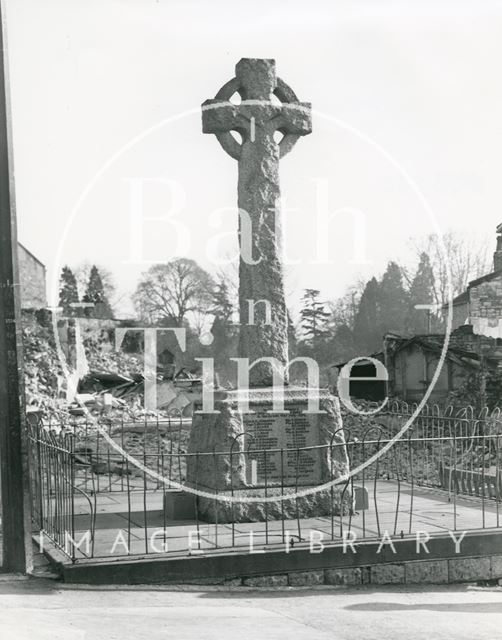 War Memorial, Weston, Bath 1969