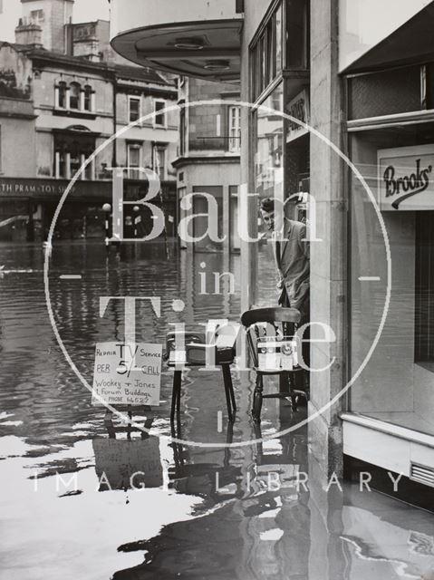 Flood sale, 1, Forum Buildings, Bath 1960