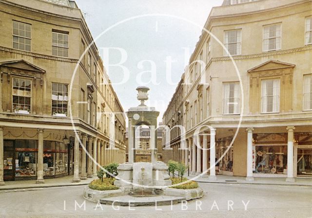 Pieroni's Mineral Water Fountain, Bath Street, Bath c.1960?