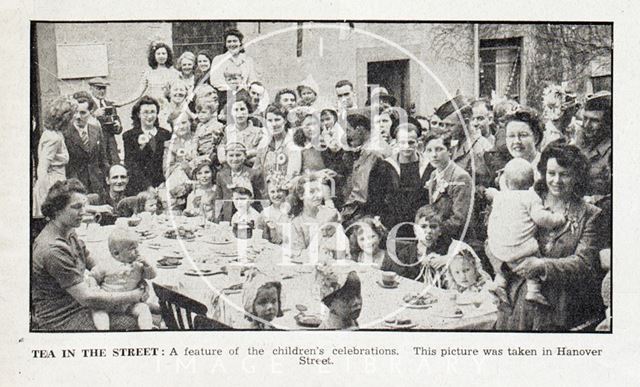 VE Day celebrations in Bath 1945