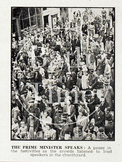 VE Day celebrations in Bath 1945