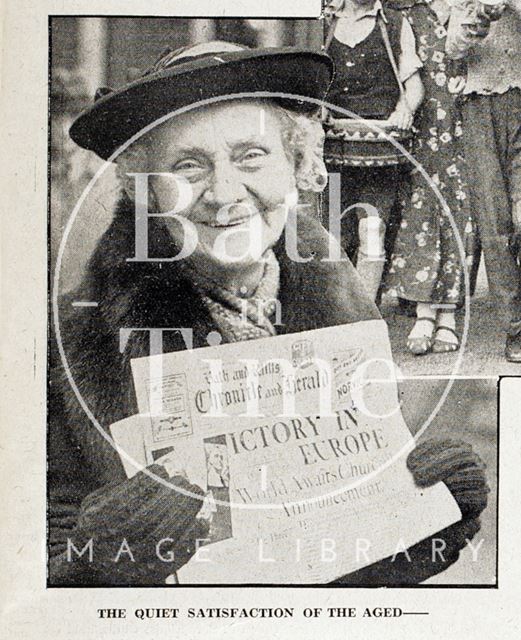 VE Day celebrations in Bath 1945