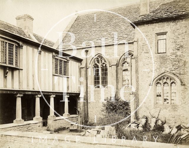 The Cloisters, South Wraxall Manor, Wiltshire c.1890