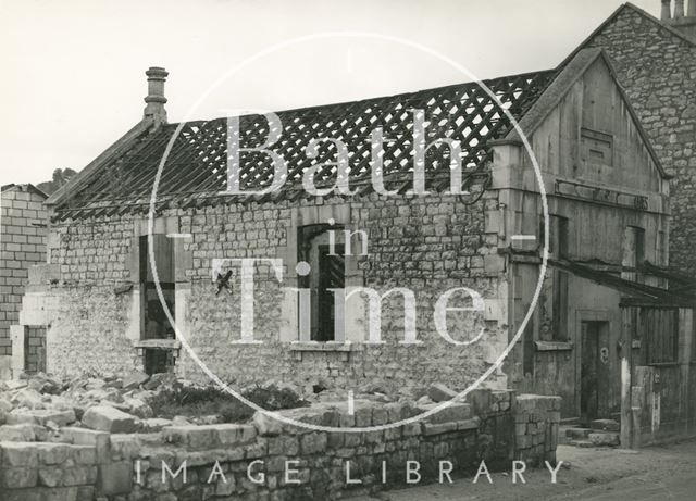 A derelict chapel, Locksbrook Road, Bath 1946