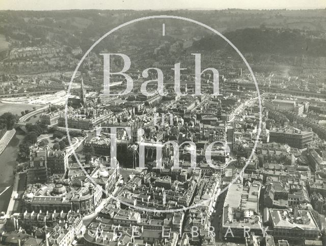 Aerial view of Bath c.1940