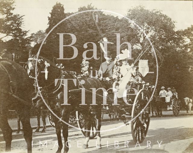 Flower fete in Royal Victoria Park, Bath 1899