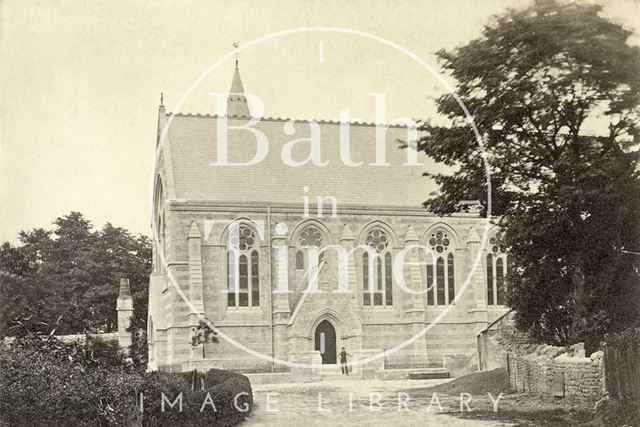 St. John's Church from St. John's Road, Bathwick, Bath c.1880