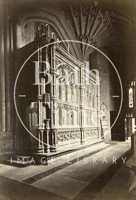 Prior Bird's Chapel, Bath Abbey c.1880