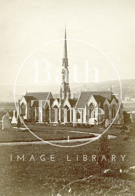 St. James's Cemetery, Lower Bristol Road, Bath c.1880