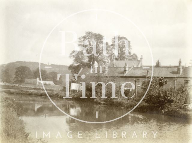 Chapel Row and the Kennet and Avon Canal, Bathampton 1898