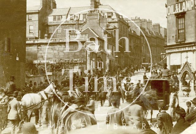 Race Day, Lansdown Road, Bath 1905