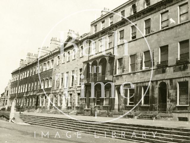 Portland Place, Bath 1940s