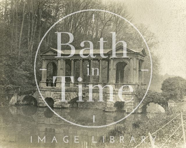 The Palladian Bridge, Prior Park, Bath c.1900