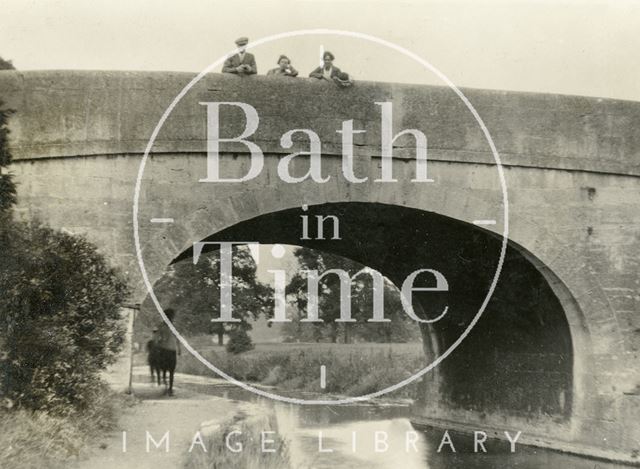 Bridge over the Kennet and Avon Canal, Bathampton c.1920