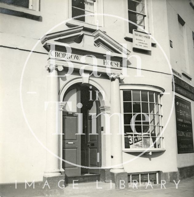 Crowbrow House (now Bridgwater House), 2, Terrace Walk, Bath c.1945