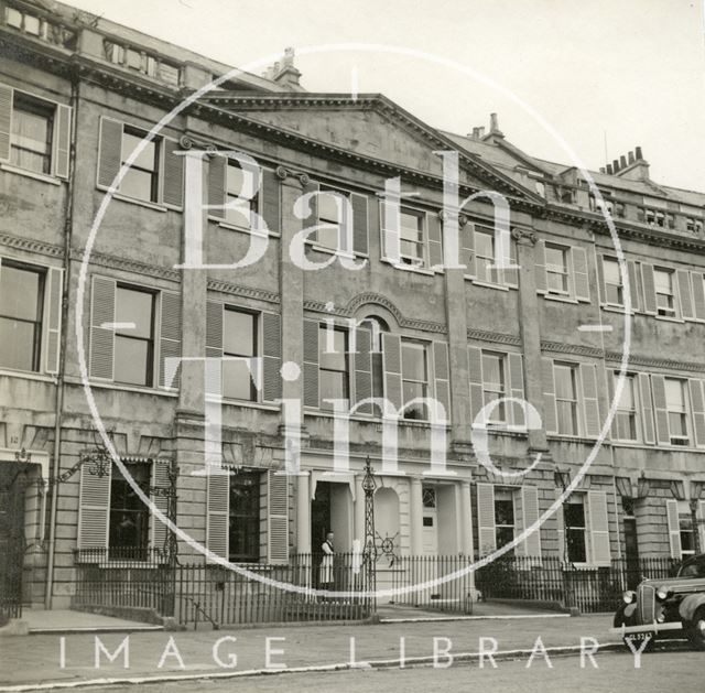 10 & 11, Lansdown Crescent, Bath c.1945