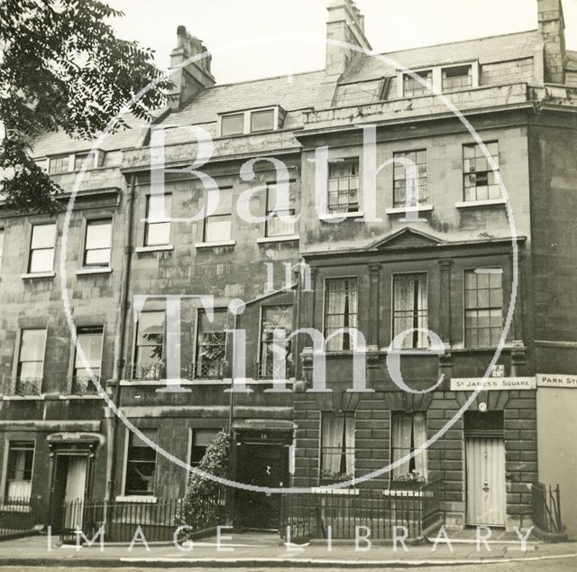 11 & 12, St. James's Square, Bath c.1945