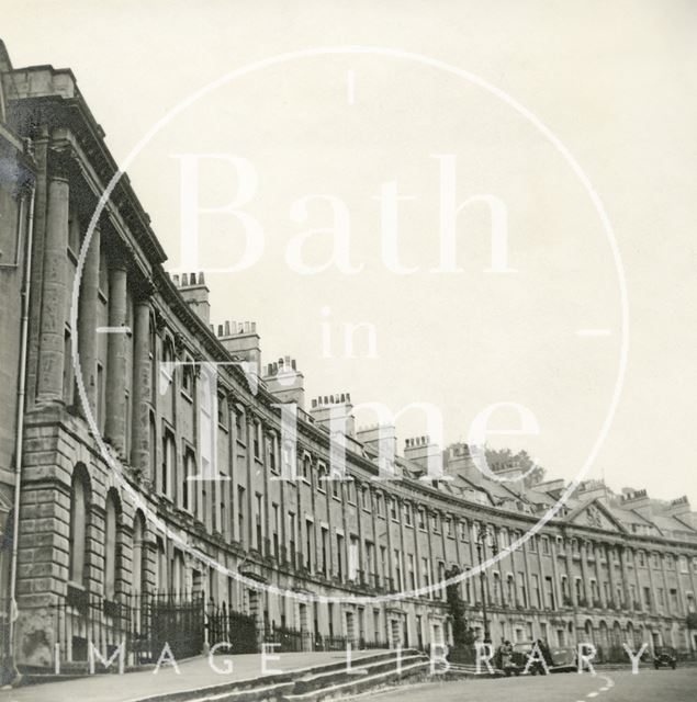 Camden Crescent, Bath c.1945