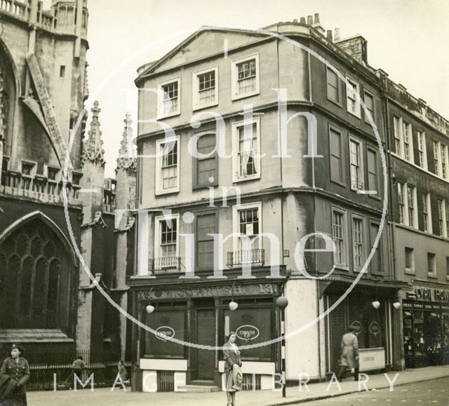 W. Cornish, butcher, 13, Cheap Street, Bath c.1945