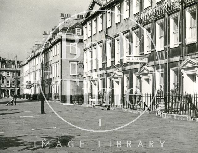 The Southbourne Hotel, 9 to 12, South Parade, Bath c.1963