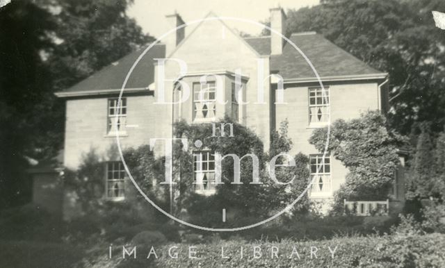 Jamie Dickinson's house, Teresia, North Road, Bath c.1930?