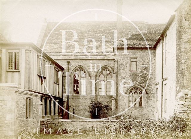 The Cloisters at South Wraxall Manor, Wiltshire c.1890