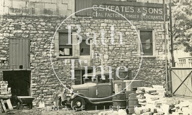 C.S. Skeates & Sons, coal factors and timber merchants, Upper Bristol Road, Bath c.1930