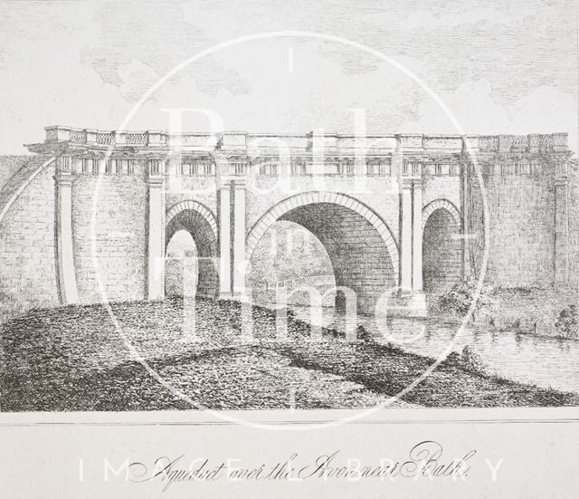 Aqueduct over the River Avon near Bath c.1810