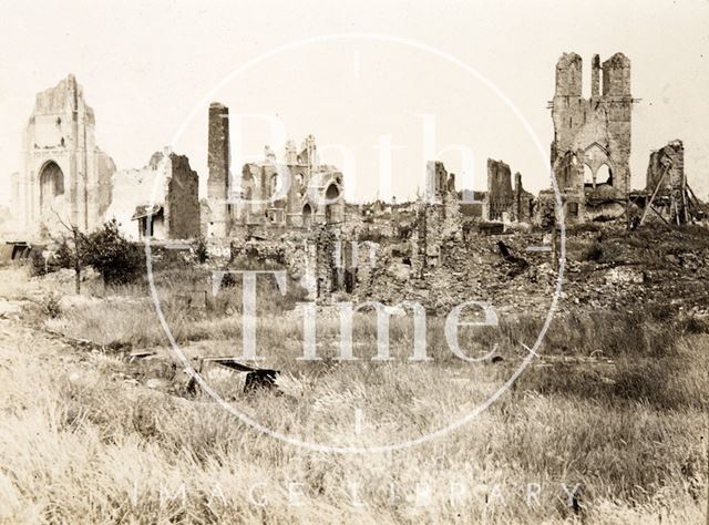 Ruins of Ypres, Belgium c.1916-1920