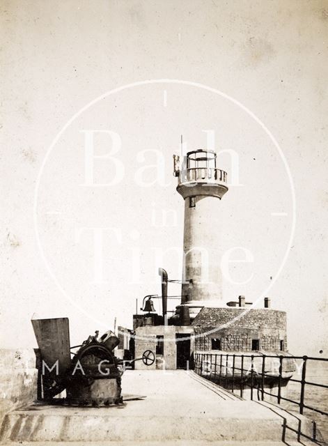 Lighthouse on the Mole, Zebrugge, Belgium c.1916-1920