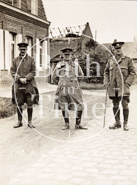 Lt. Col. Daniel, Major General Sir A. Lyndon Bell, Colonel Lyndon Bell c.1916-1920