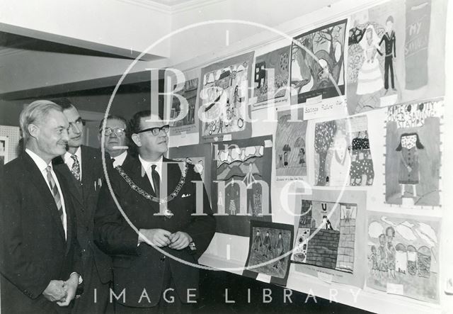 Opening of the National Savings Exhibition, Bath 1966