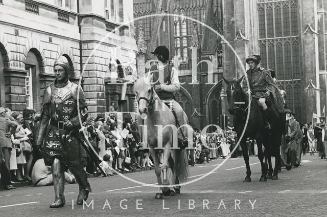 Monarchy 1000 Procession Henry VII (on foot), Bath 1973