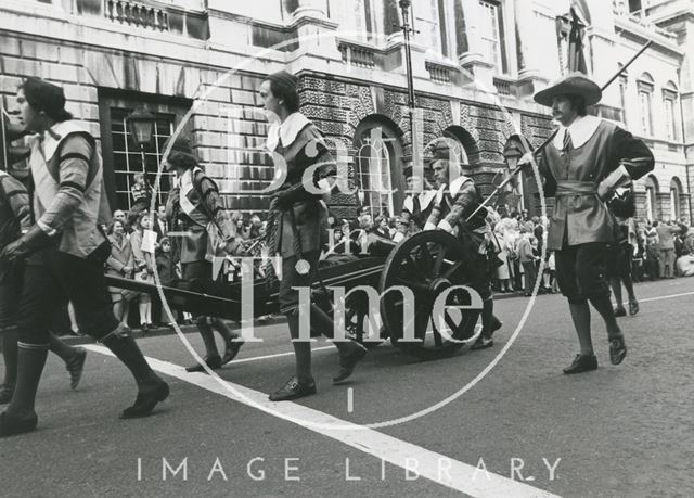 Monarchy 1000 Procession, Oliver Cromwell's Roundheads, Bath 1973