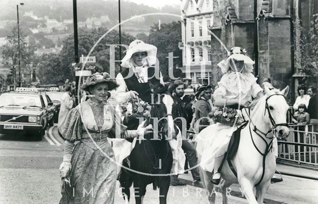 The recreation of the Bath Historical Pageant, Orange Grove 1981