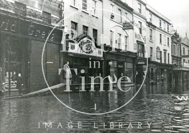 Bath Floods, Southgate Street 1947