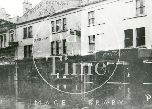 Bath Floods, Southgate Street 1947