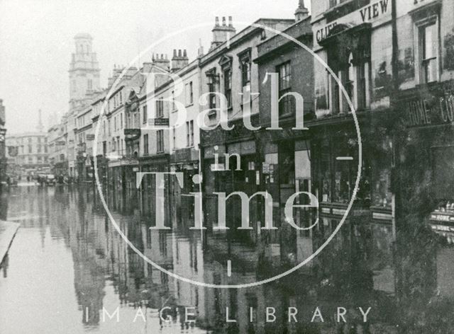 Bath Floods, Southgate Street 1947