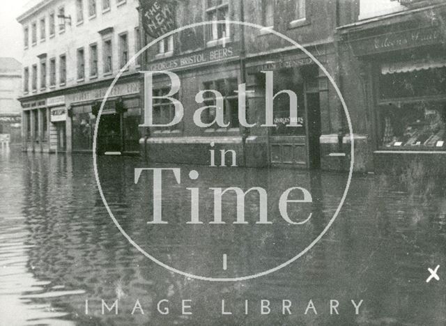 Bath Floods, Southgate Street 1947