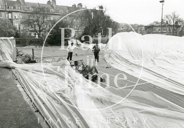 Storm damage, Bath 1990