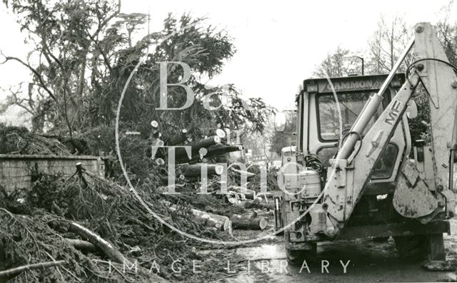 Storm damage, Bath 1990