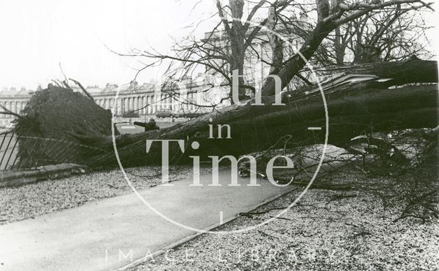 Storm damage, Bath 1990