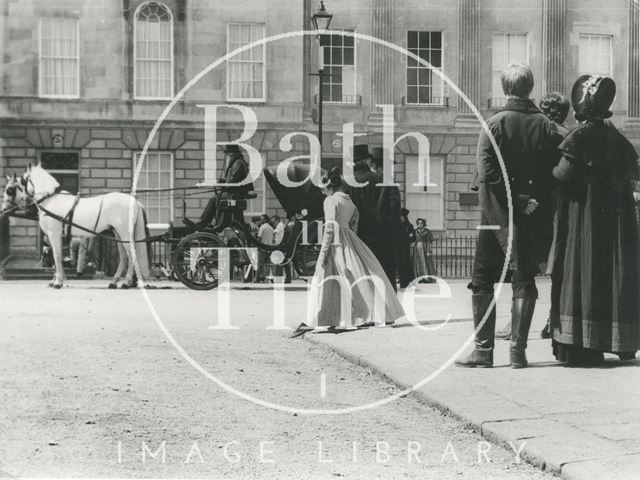 Vanity Fair Filming on Great Pulteney Street, Bath 2003