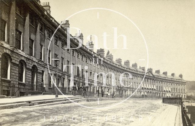 Camden Crescent, Bath c.1868